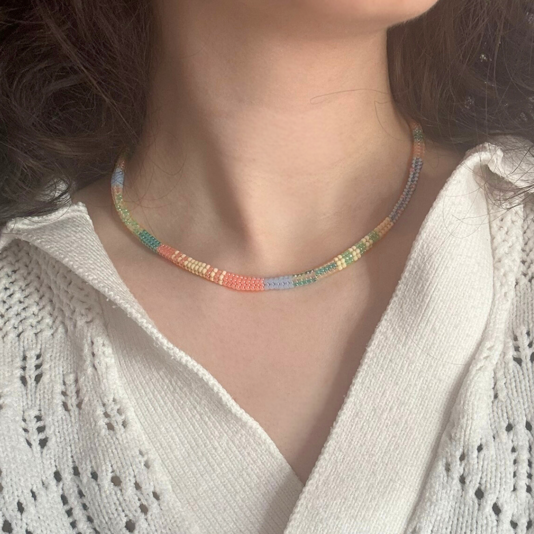 Colier Mozaic - Pastel