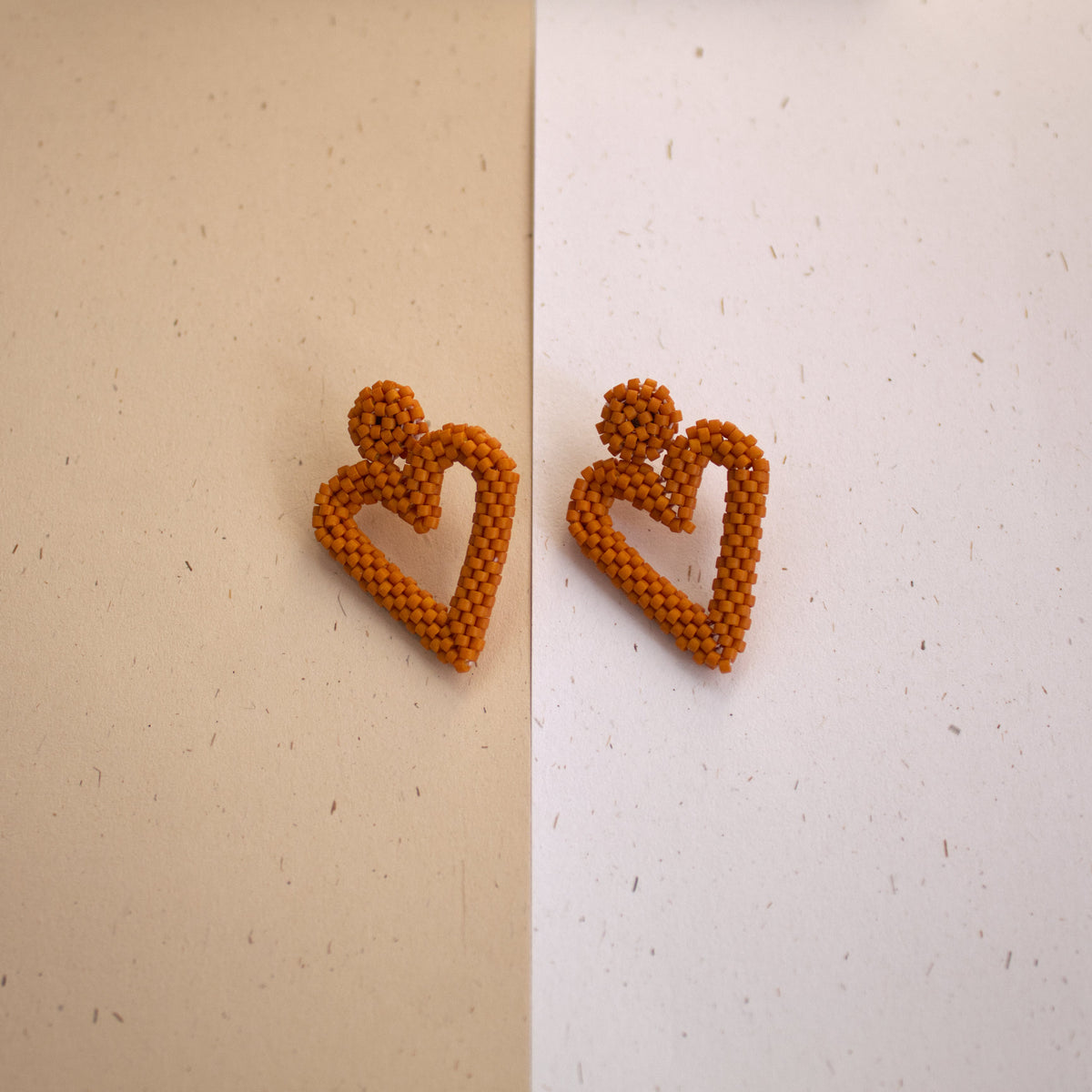Cercei Open Heart - Pumpkin
